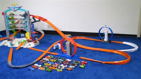 hotwheels track builder|hot wheels track builder layouts.